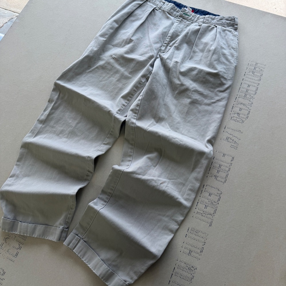 Vintage 90s Tommy Hilfiger Baggy Chino Pants